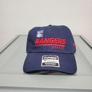 New York Rangers Authentic Pro Locker Room Dad Cap Navy Adjustable - Fan…